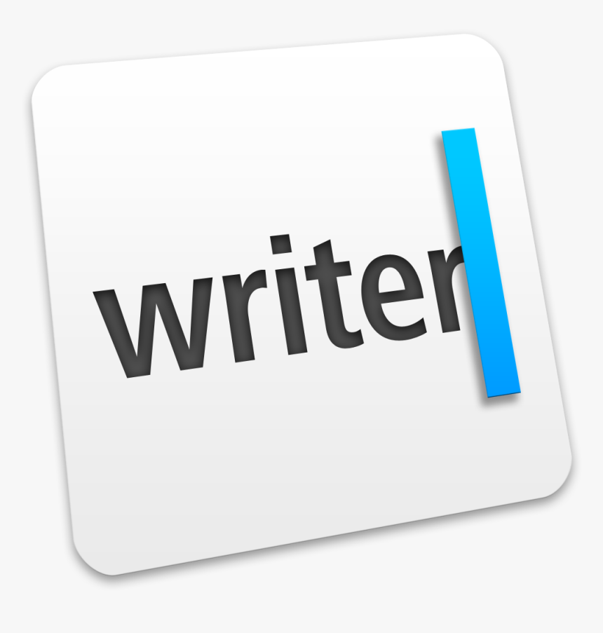 Writer Mac Icon - Ia Writer Logo Png, Transparent Png, Free Download
