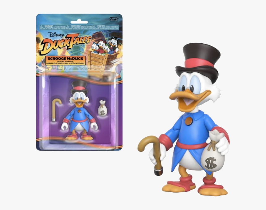Funko Action Figure Disney Afternoon - Scrooge Mcduck Action Figure, HD Png Download, Free Download