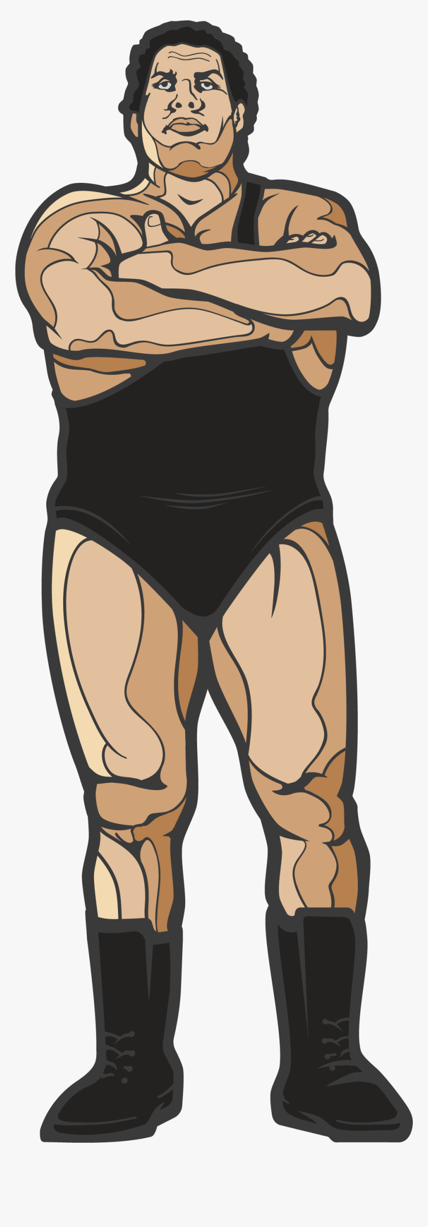Andre The Giant Cartoon, HD Png Download, Free Download