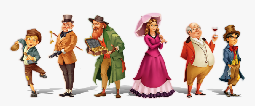 Scrooge The Board Game Characters - Concept Art Of The Ghost Of Christmas Past, HD Png Download, Free Download