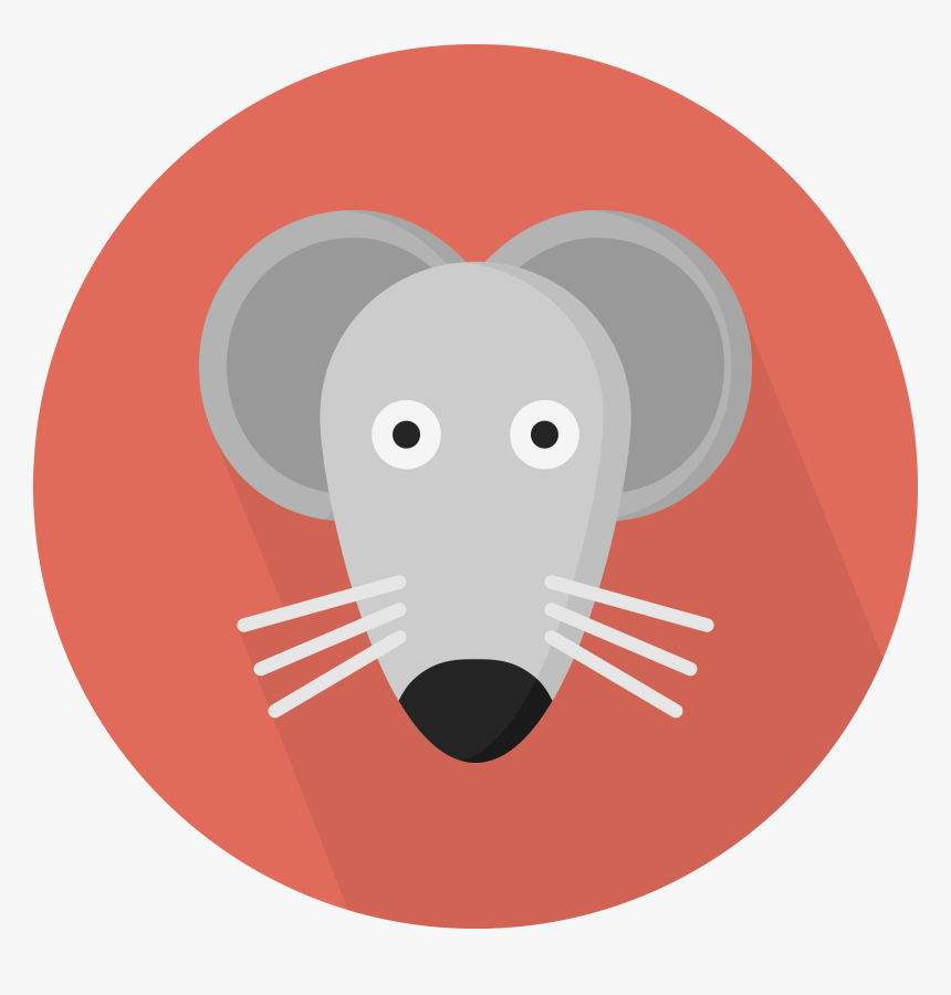 File Creative Animal Svg - Mouse Flat Icon, HD Png Download, Free Download