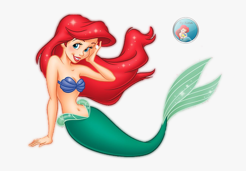 Ariel Vector Png - Vector Little Mermaid Cartoon, Transparent Png, Free Download