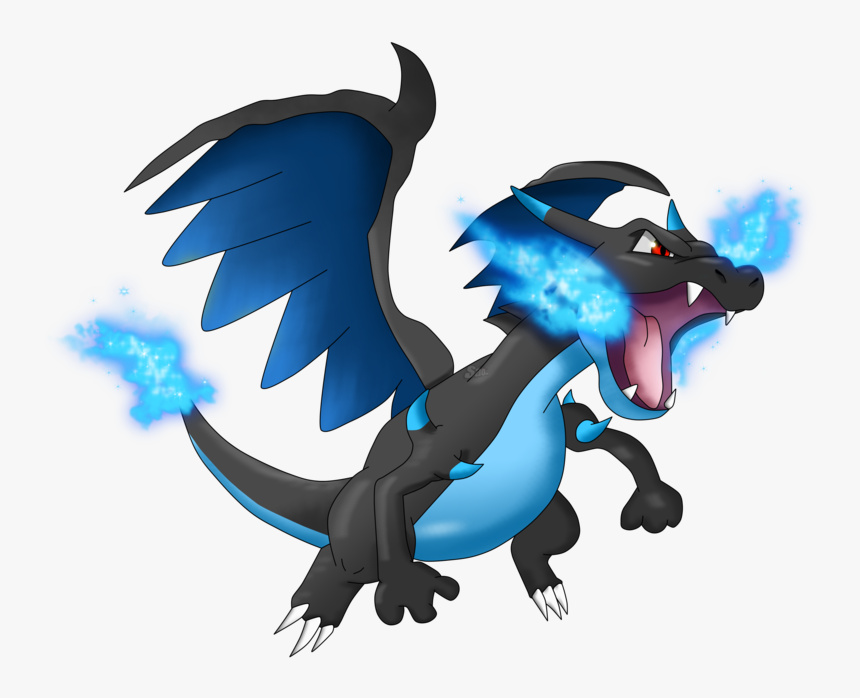 Mega Charizard X Png, Transparent Png, Free Download