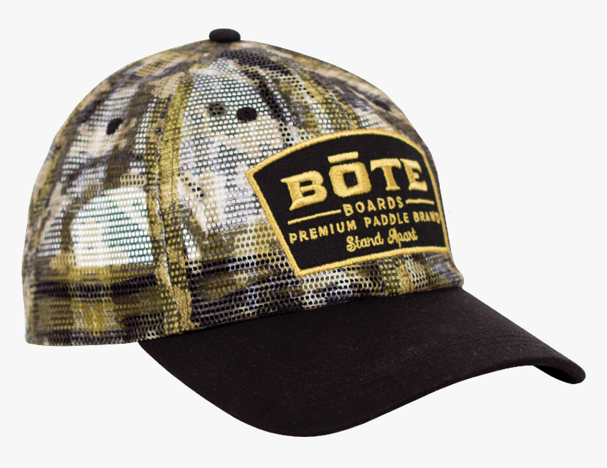Bote Verge Camo Mesh Trucker Hat - Baseball Cap, HD Png Download, Free Download