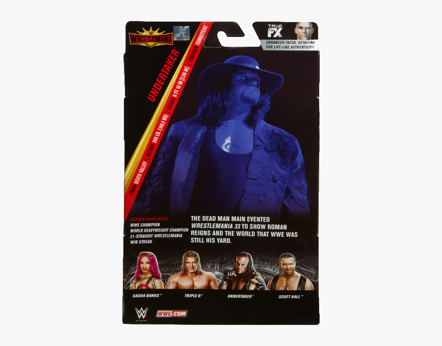 Wrestlemania Wwe Elite Undertaker, HD Png Download, Free Download
