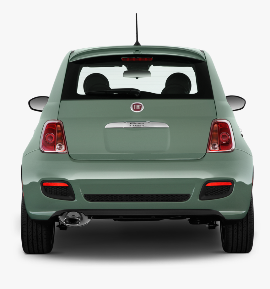 Fiat Tuning Png Photos - Back Of Fiat 500, Transparent Png, Free Download