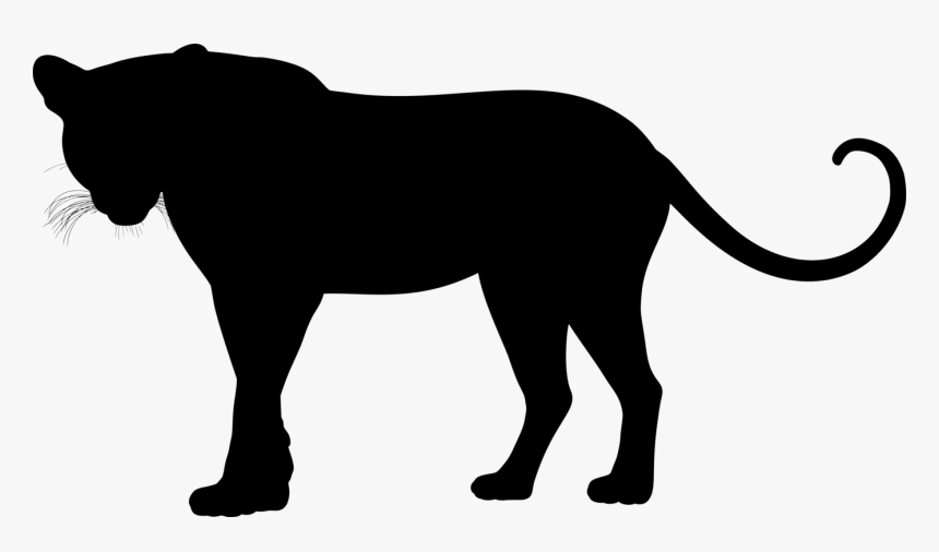 Leopard Silhouette, HD Png Download, Free Download