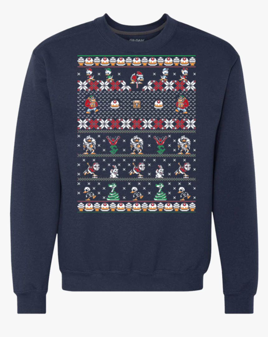 Merry Christmas Uncle Scrooge Premium Crewneck Sweatshirt - Crew Neck, HD Png Download, Free Download