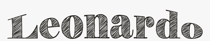 Leonardo Logo - Calligraphy, HD Png Download, Free Download