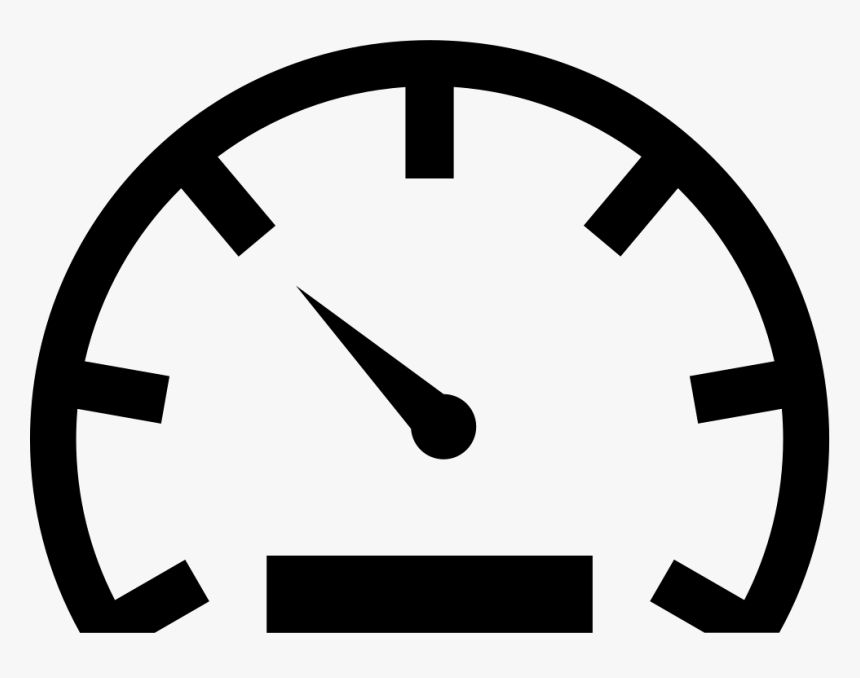 Speedometer - Speedometer Icon Png, Transparent Png, Free Download