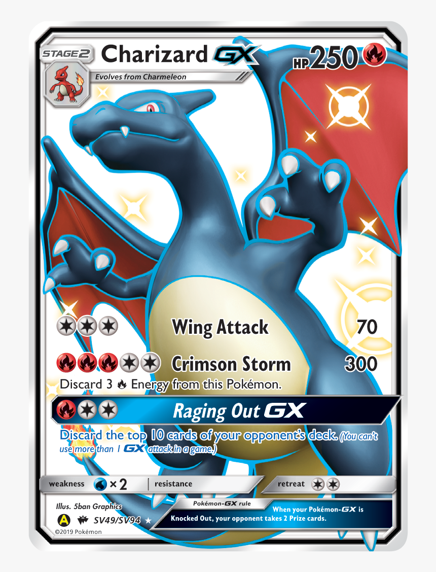 Hidden Fates Charizard Gx"
 Src="data - Hidden Fates Shiny Charizard, HD Png Download, Free Download