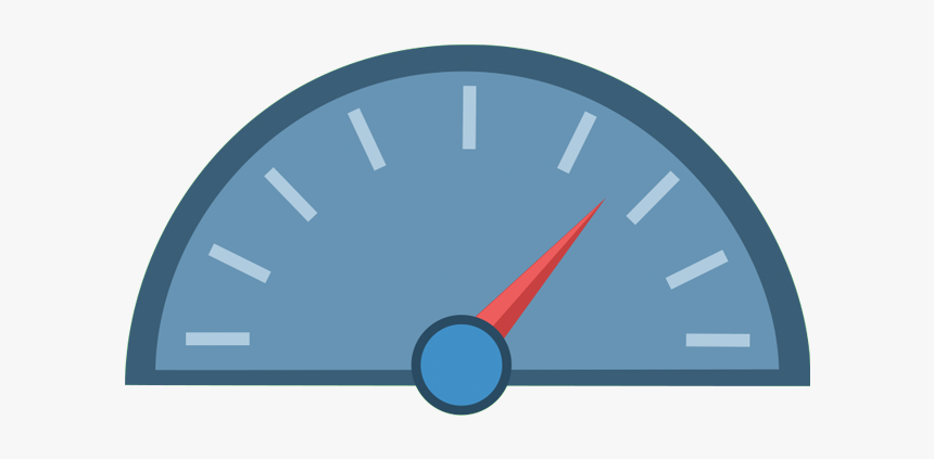 Speedometer Icon - Flat Speedometer Png, Transparent Png, Free Download