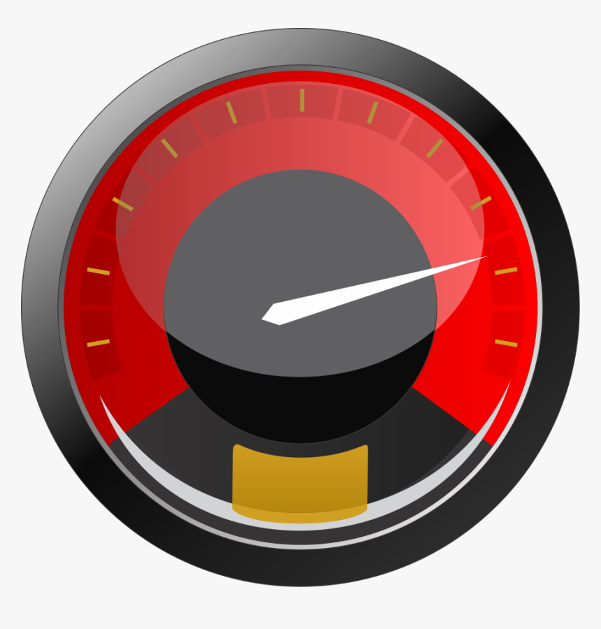 Speedometer 3 Svg Clip Arts - Speedometer Icon, HD Png Download, Free Download