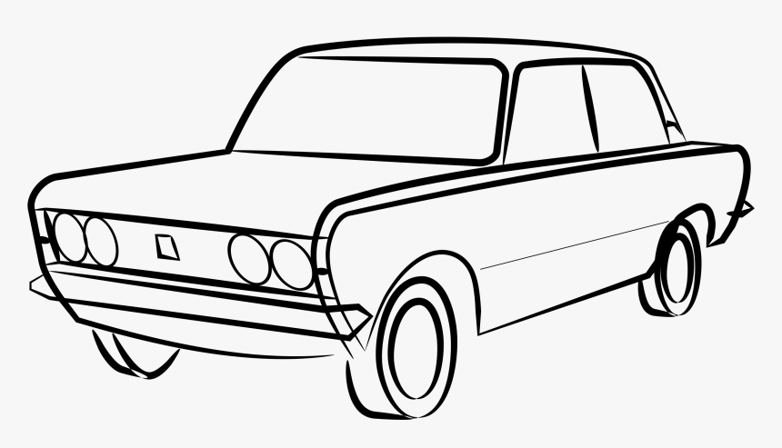 Polski Fiat 125 Clip Arts - Fiat 125p Png, Transparent Png, Free Download