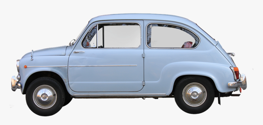 Fiat 600, Small Car, Vehicle, Automotive, Classic, - Fiat 600 Png, Transparent Png, Free Download