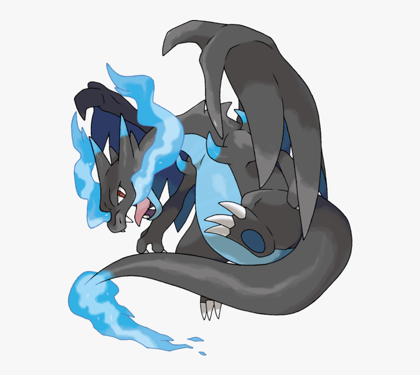 Shiny Mega Charizard Pokemon X And Y, HD Png Download, Free Download