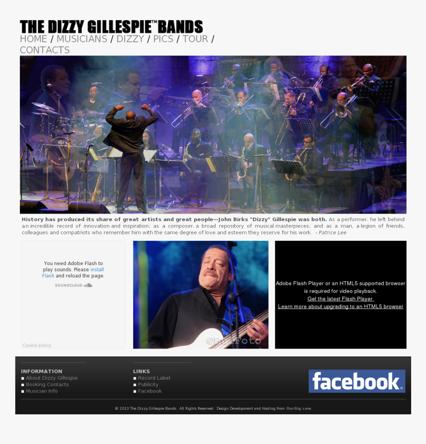 Dizzy Gillespie All Stars Competitors, Revenue And - Facebook, HD Png Download, Free Download