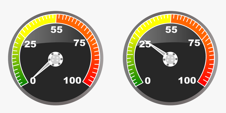 Speedometer, Tachometer, Speed Indicator, Speed, Speedo - Tacometro Png, Transparent Png, Free Download