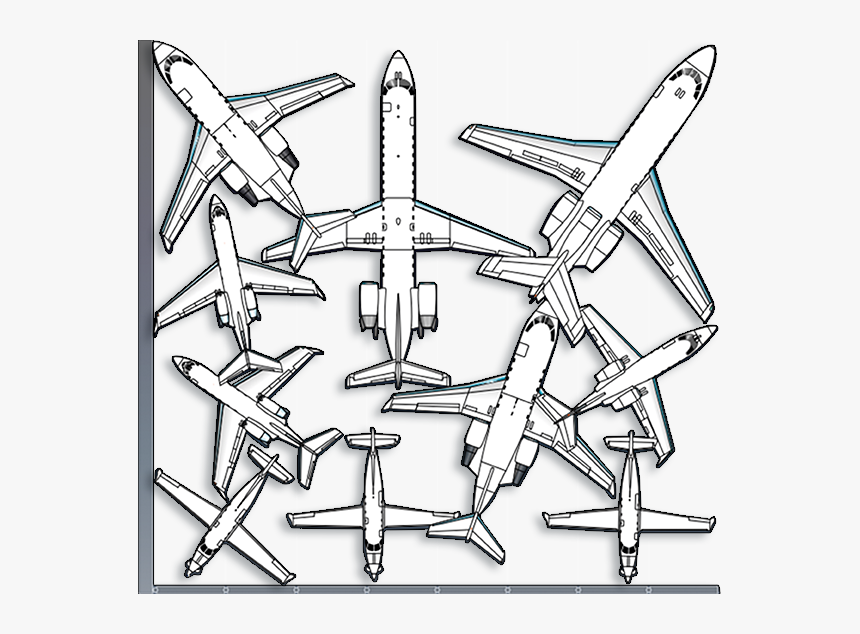 Clipart Plane Easy - Aerospace Manufacturer, HD Png Download, Free Download