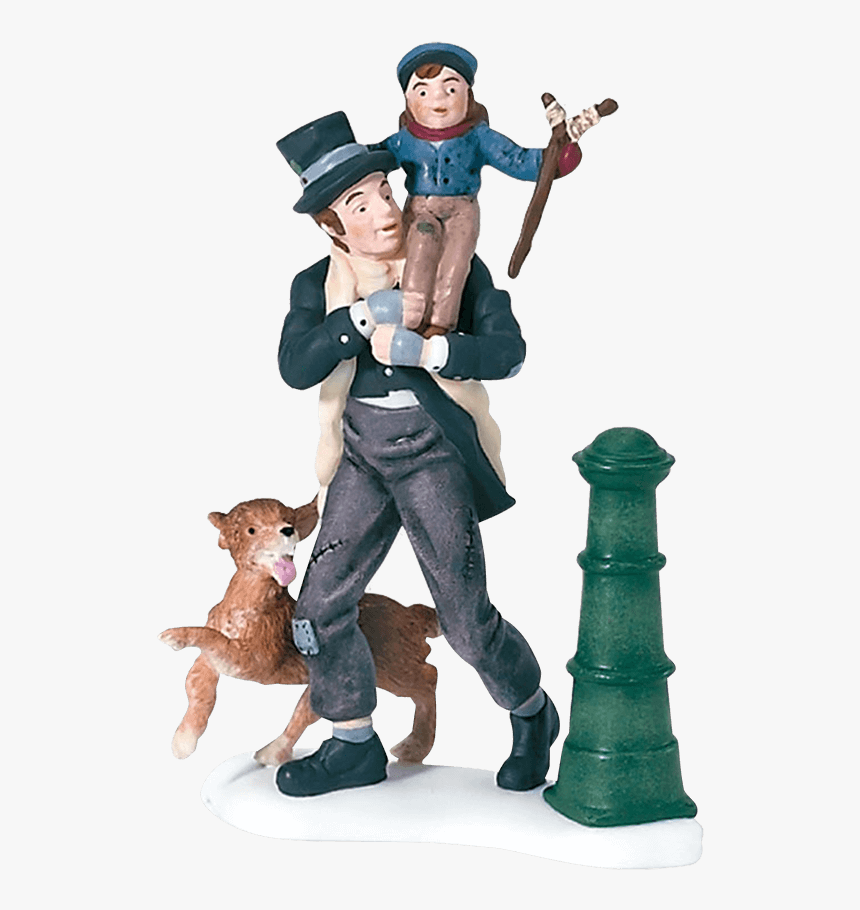 Bob Cratchit And Tiny Tim - Animated Bob Cratchit And Tiny Tim Christmas Carol, HD Png Download, Free Download