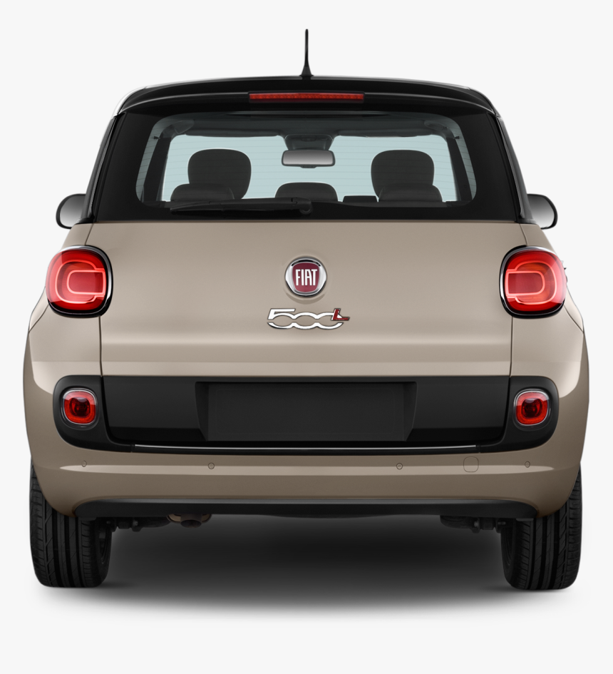 Fiat 500x Back View - Fiat 500 L Back, HD Png Download, Free Download