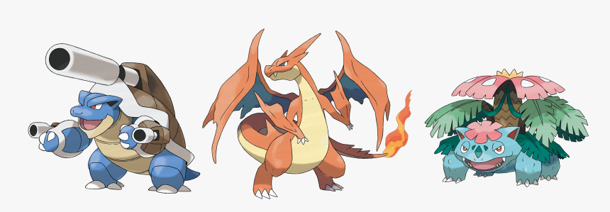 Mega Blastoise Mega Charizard Mega Venusaur, HD Png Download, Free Download