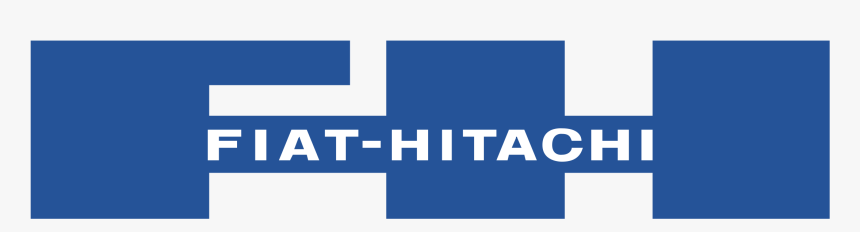 Fiat Hitachi Logo Png Transparent - Fiat Hitachi, Png Download, Free Download