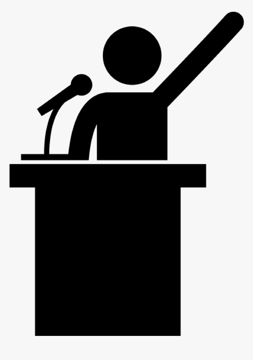 Black And White Politician Clipart, HD Png Download, Free Download