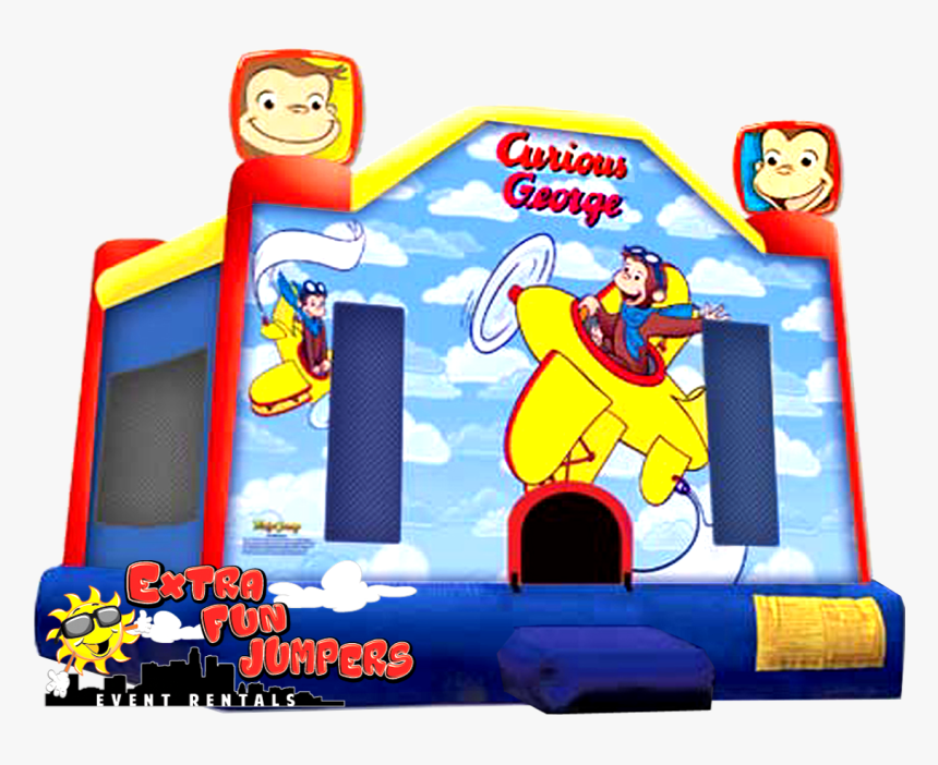 Curious George Bouncer - Curious George, HD Png Download, Free Download