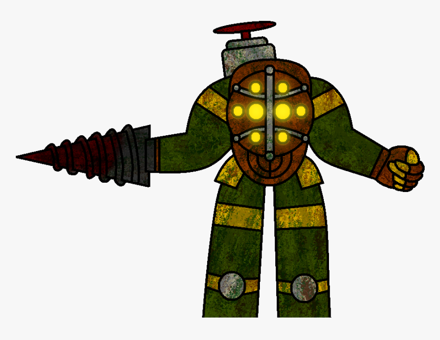 Bioshock Transparent Bouncers - Cartoon, HD Png Download, Free Download