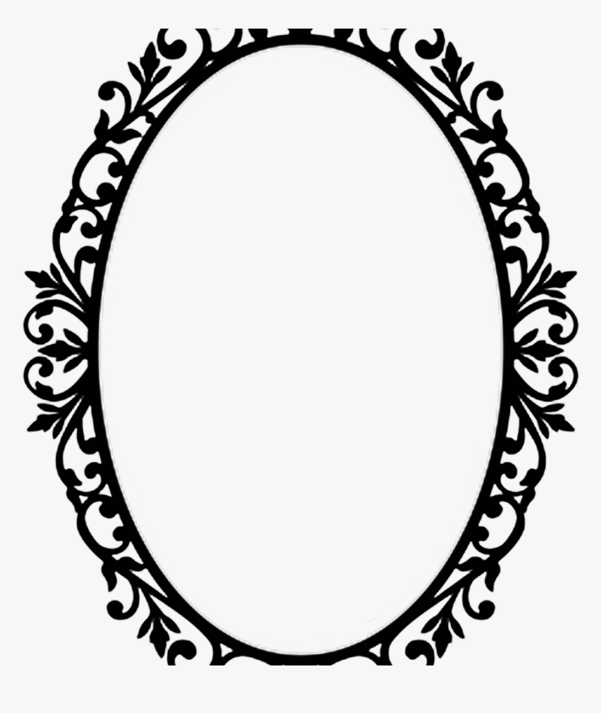 Vintage Transparent Oval Frame - Ornate Oval Frame Png, Png Download, Free Download