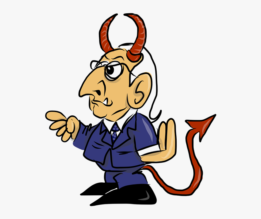 Politician, Brazil, Devil - Devil Politicians Cartoon Png, Transparent Png, Free Download