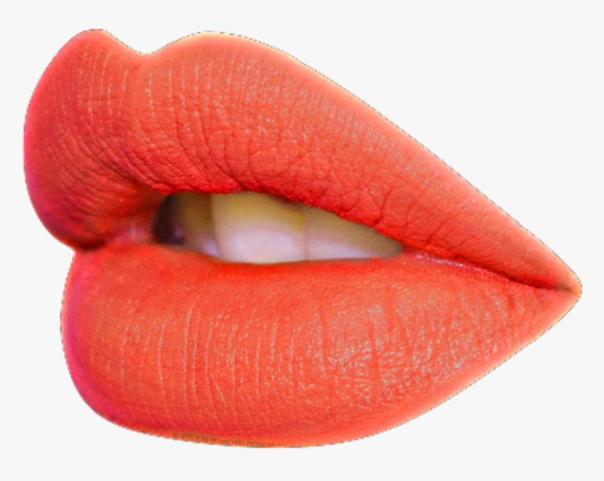 Ftestickers Tumblr Lip Sticker Lâįlâ Png Tumblr Lips - Lipstick, Transparent Png, Free Download