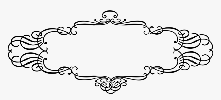 French Frame Big Image Png - Vintage Header Design Png, Transparent Png, Free Download