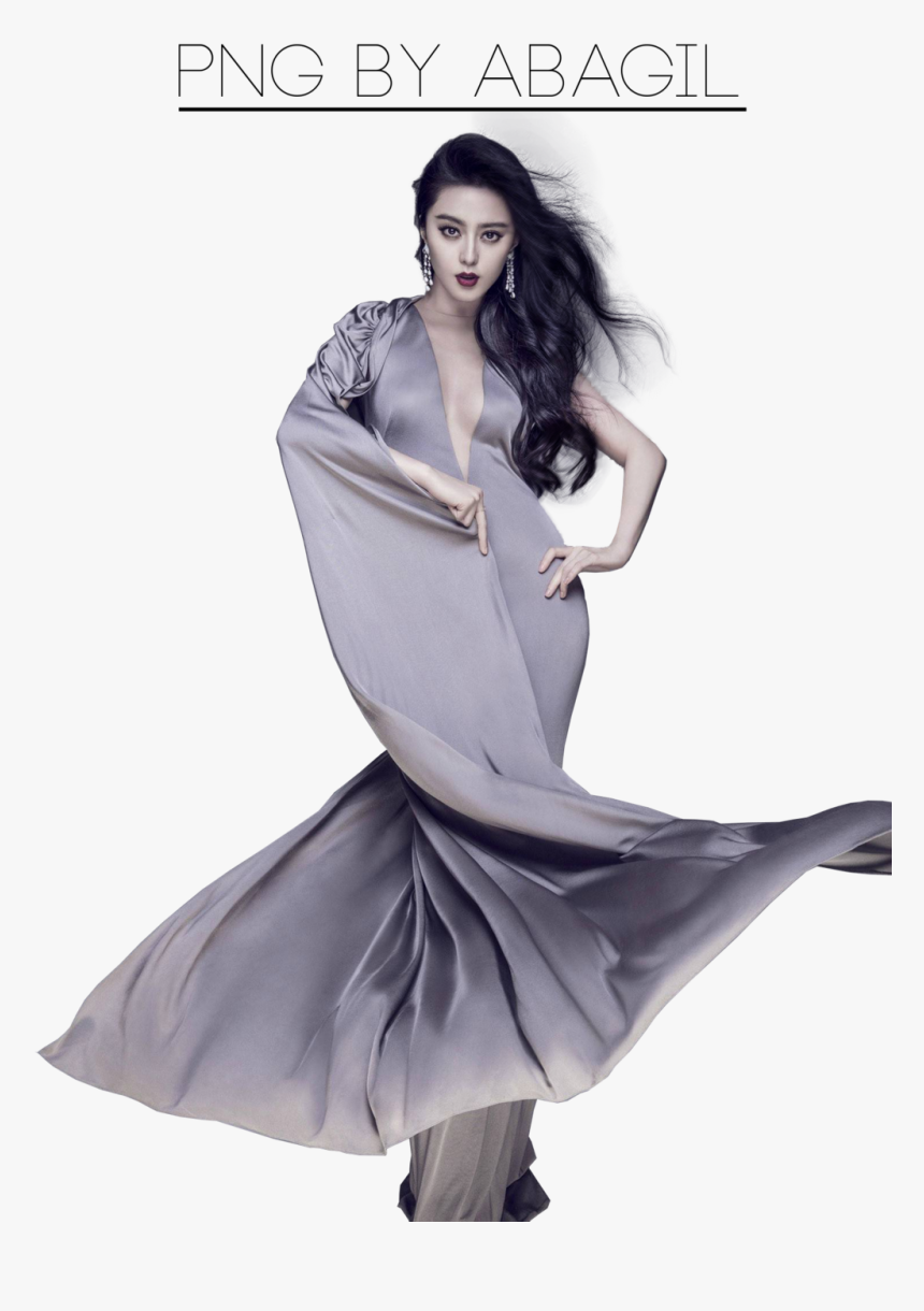 Fan Bingbing Transparent Background - Transparent Background Fashion Model, HD Png Download, Free Download