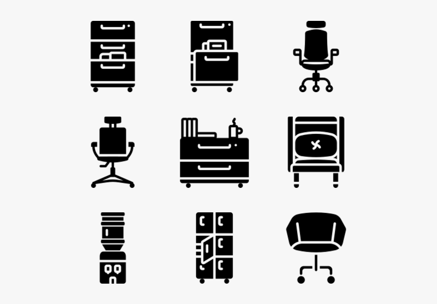 Office Furniture - Graphic Design, HD Png Download, Free Download