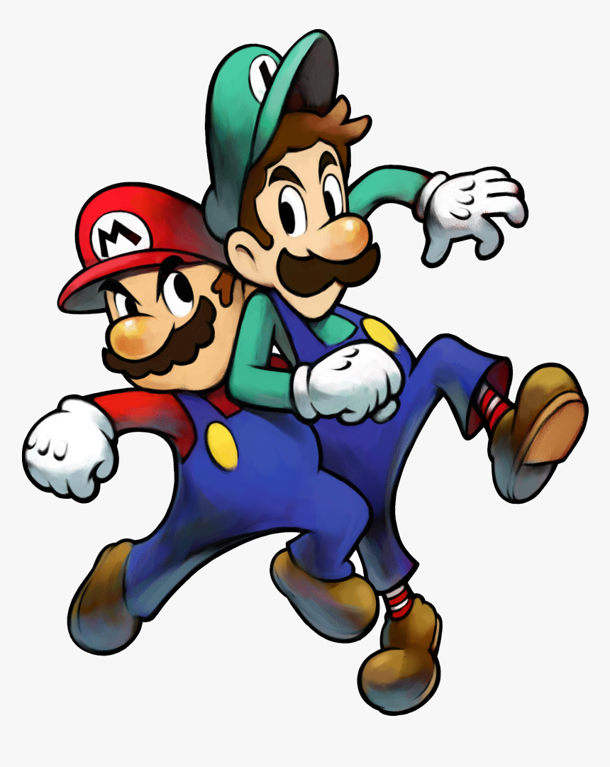 Unbeatable Duo Mario And Luigi Db Dokfanbattle Wiki - Mario And Luigi Superstar Saga Art, HD Png Download, Free Download