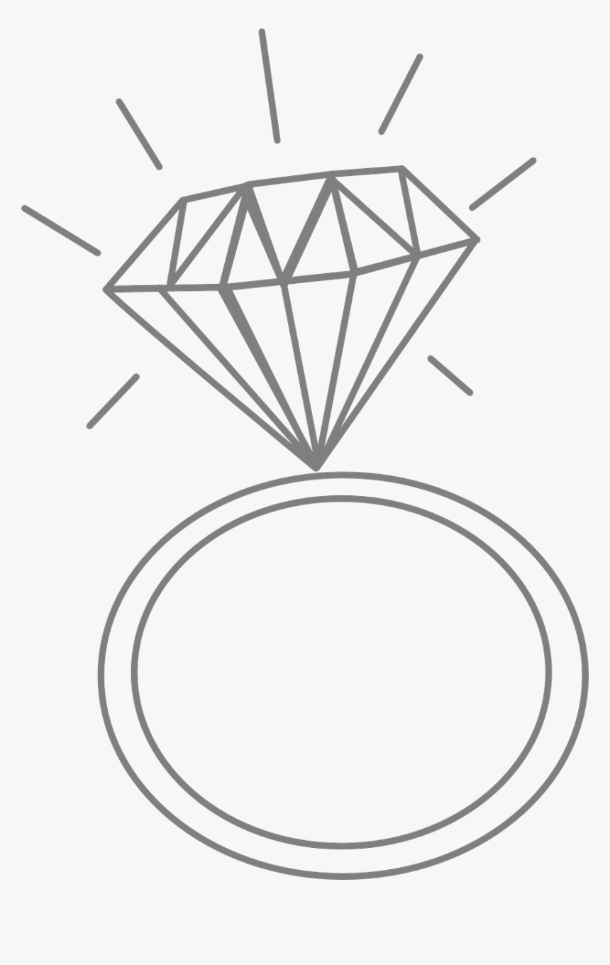 Engagement Ring Transparent Clipart, HD Png Download, Free Download