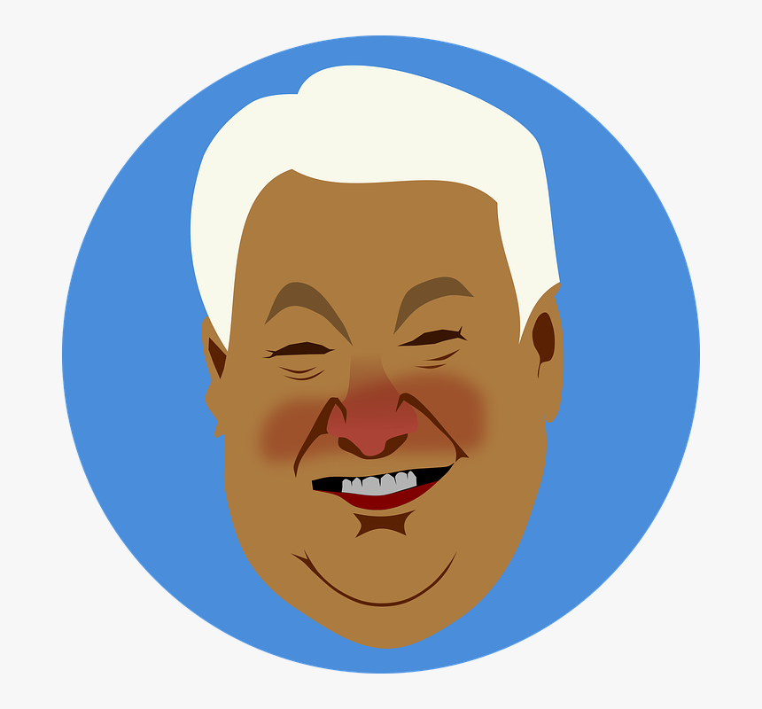 Caricature, Face, Grotesque, Man, Politician, President - Yeltsin Png, Transparent Png, Free Download