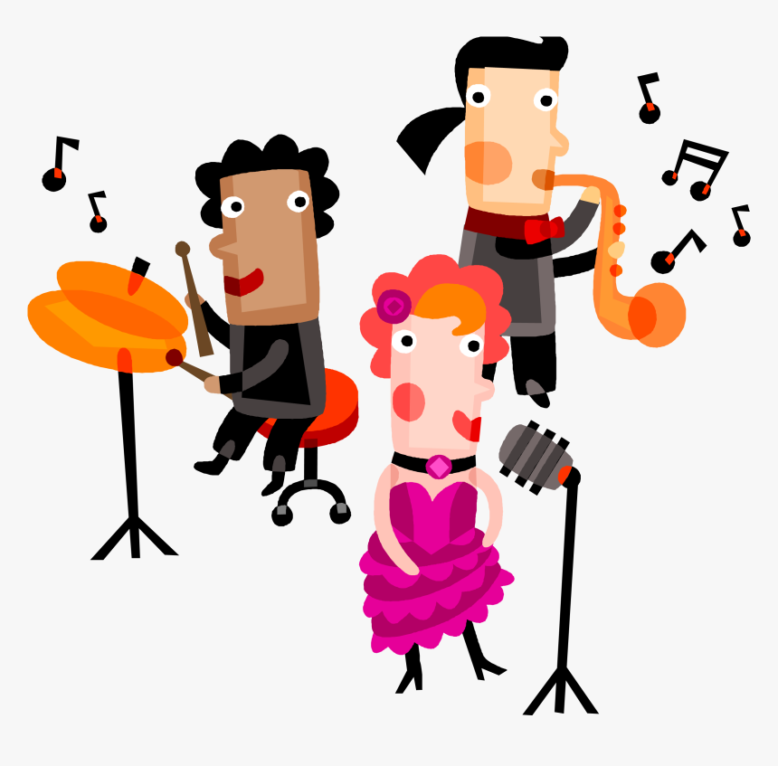 Introducing The Cast Of - Music Performance Clipart, HD Png Download, Free Download