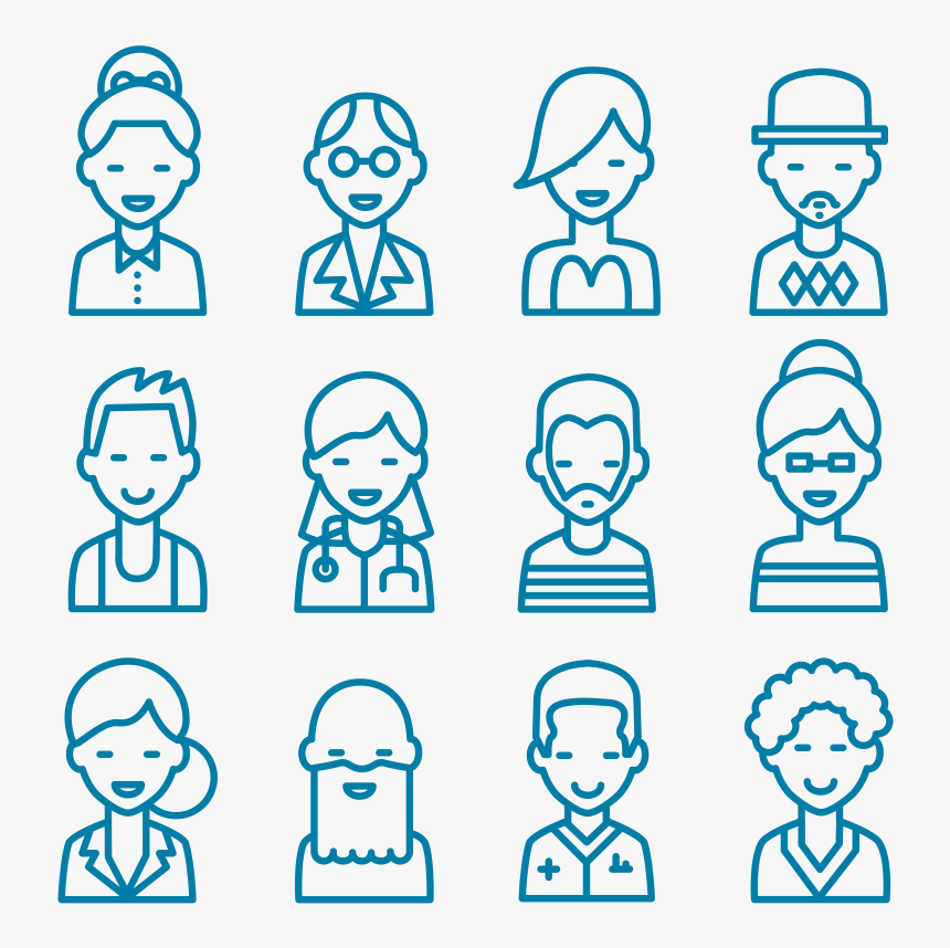 Iconos De Personas, HD Png Download, Free Download