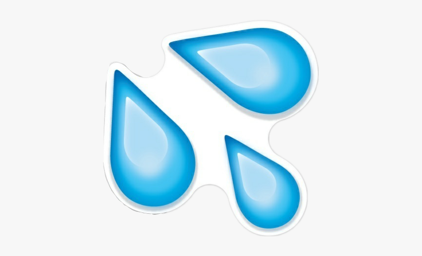 #emoji #icon #cute #overlays #tumblr - Water Emoji Sticker Png, Transparent Png, Free Download