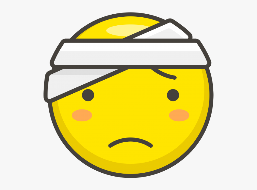 Face With Head Bandage Emoji - Head Bandage Clipart, HD Png Download, Free Download