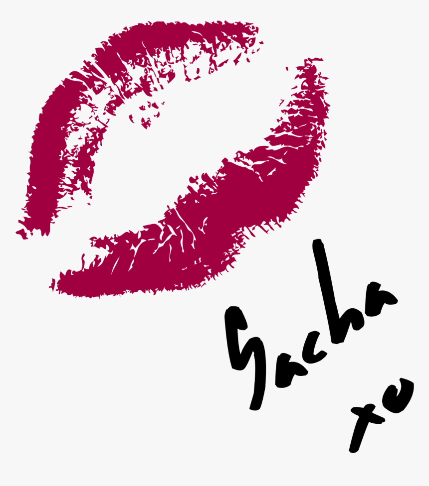 Heart Made With Lipstick Png Transparent, Png Download, Free Download