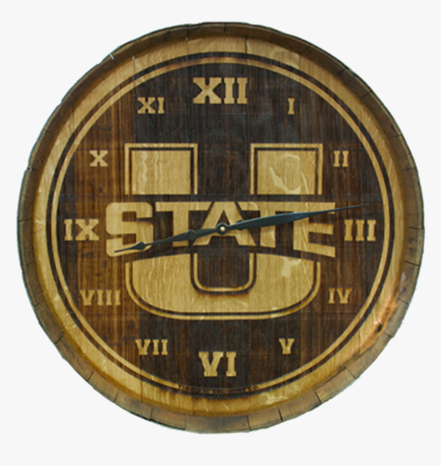 U-state Wine Barrel Clock - Emblem, HD Png Download, Free Download