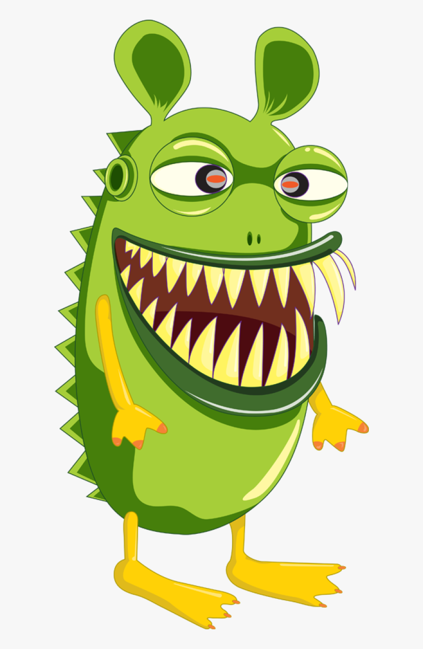 Monster Clipart - Mean Monster, HD Png Download, Free Download