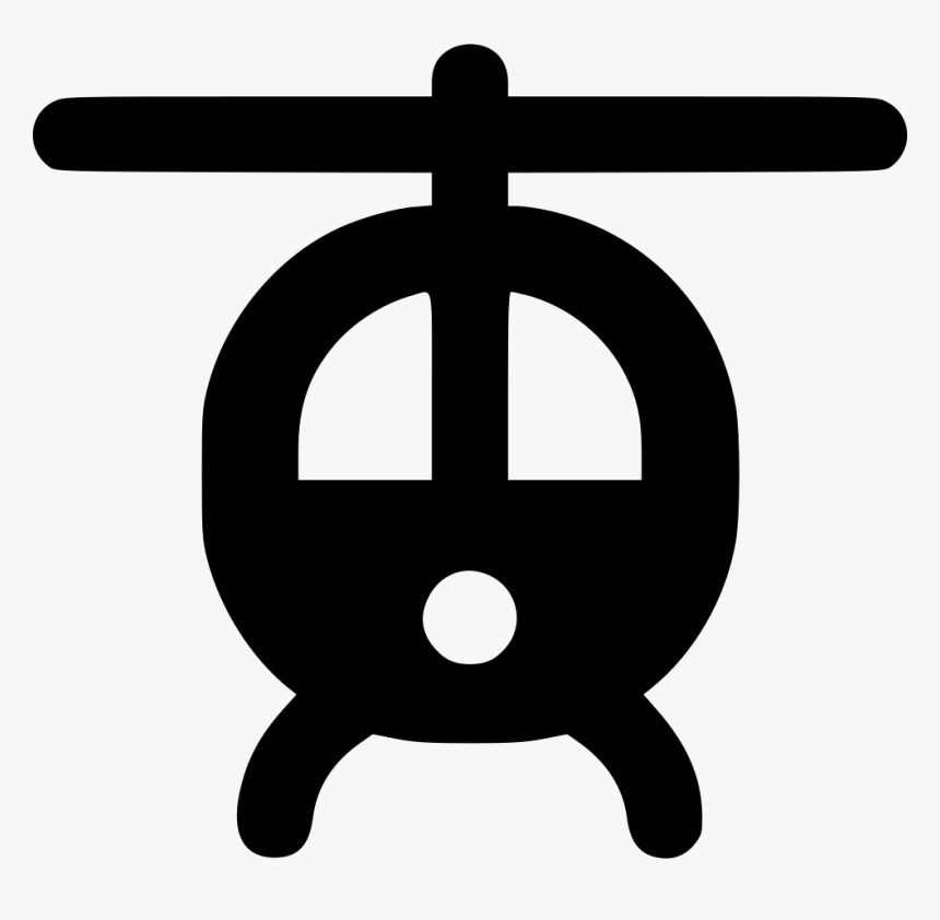 Png File Svg - Helicopter Front Icon, Transparent Png, Free Download