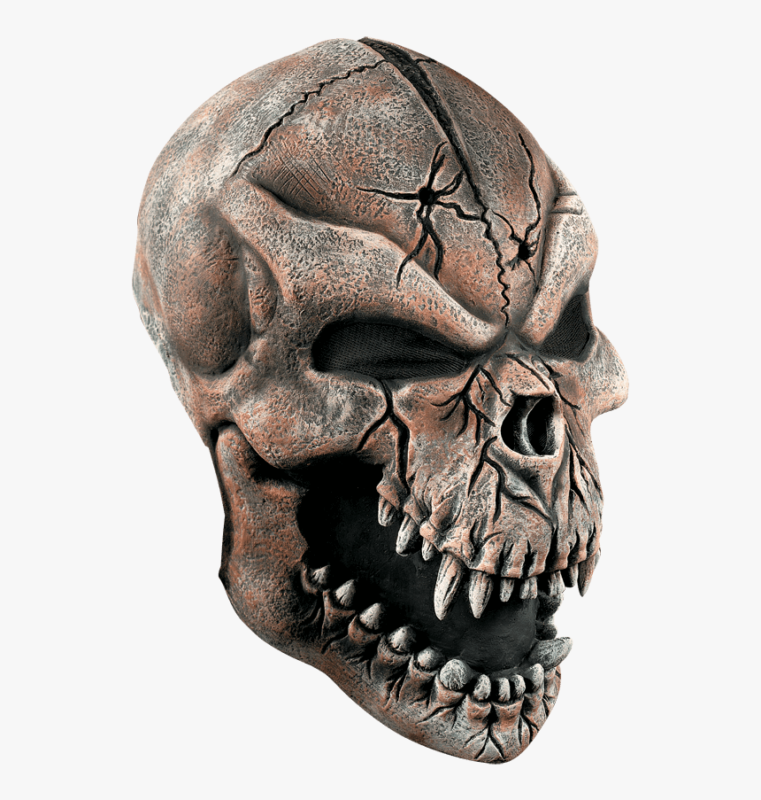 Cracked Monster Skull Mask - Monster Skulls, HD Png Download, Free Download