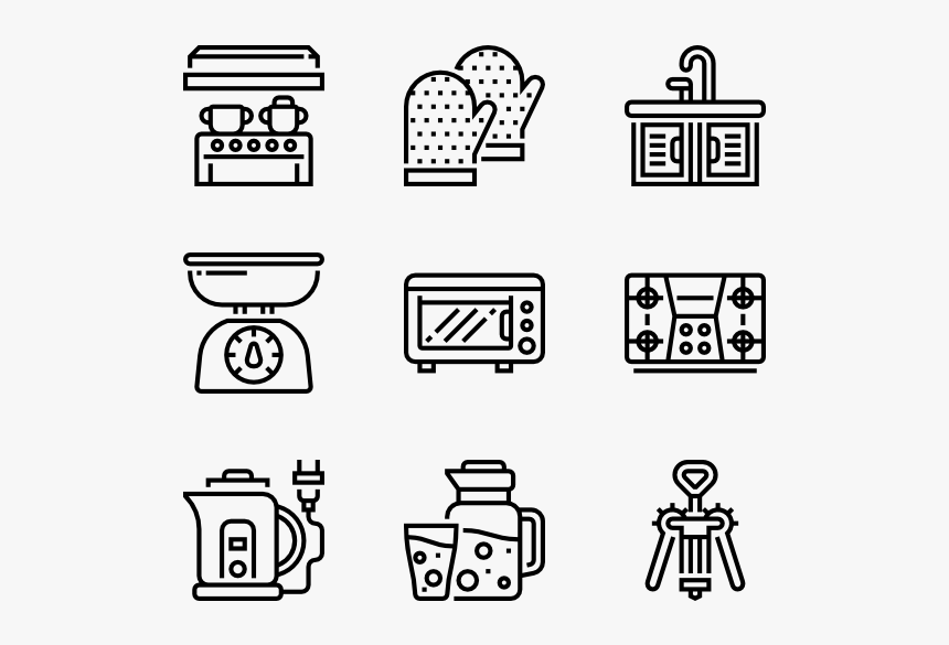 Kitchen Tools - Adobe Icon Vector, HD Png Download, Free Download