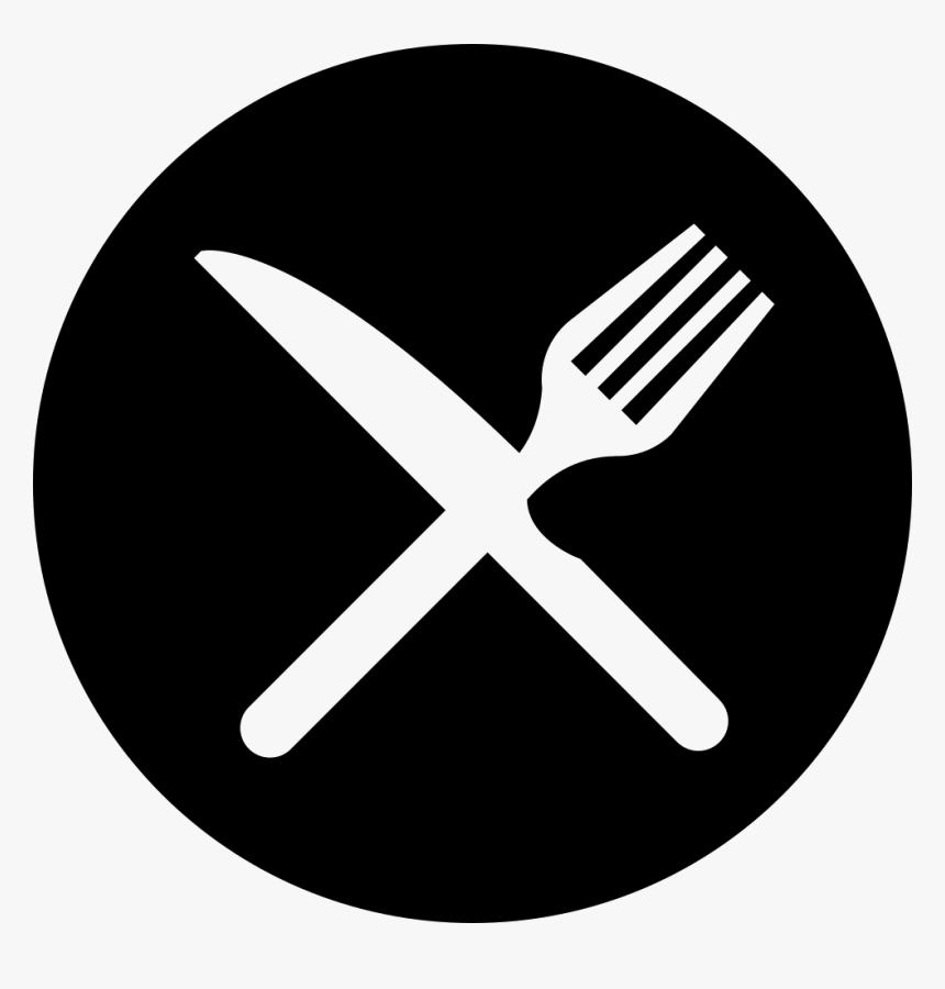 Png File Svg - Fork And Knife Cross, Transparent Png, Free Download